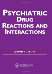 book Psychiatric drug reactions and interactions