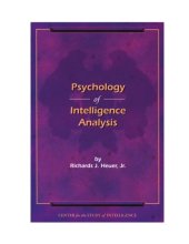 book Psychology of intelligence analysis