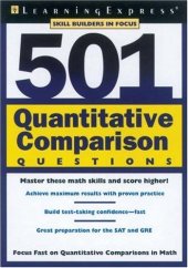 book 501 quantitative comparison questions