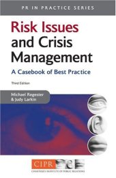 book Risk issues and crisis management : a casebook of best practice