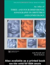 book An atlas of three- and four-dimensional sonography in obstetrics and gynecology