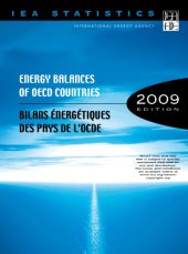 book Energy Balances of Oecd Countries 2009 / Bilans Energetiques Des Pays De L'ocde 2009