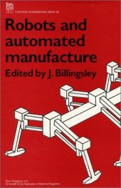 book Robots and automated manufacture