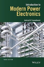 book Introduction to modern power electronics