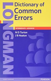 book Longman dictionary of common errors