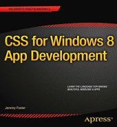 book CSS for Windows 8 app development