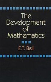 book The development of mathematics