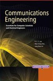 book Communications engineering : essentials for computer scientists and electrical engineers