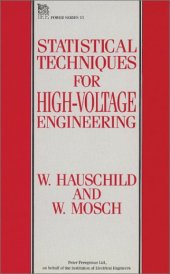 book Statistical techniques for high-voltage engineering