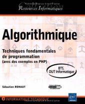 book Algorithmique : techniques fondamentales de programmation : avec des exemples en PHP