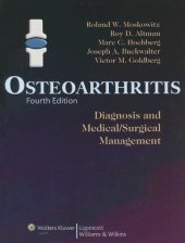 book Osteoarthritis : diagnosis and medical/surgical management