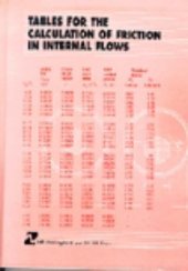 book Tables For The Calculation Of Resistance In Internal Flows