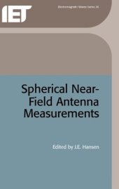 book Spherical near-field antenna measurements