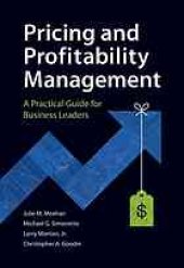 book Pricing and profitability management : a practical guide for business leaders