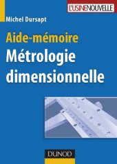 book Métrologie dimensionnelle : aide-mémoire