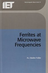 book Ferrites at microwave frequencies