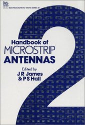 book Handbook of microstrip antennas