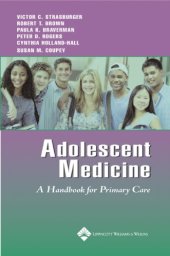 book Adolescent Medicine : A Handbook for Primary Care