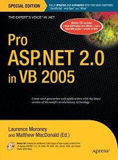 book Pro ASP.NET 2.0 in VB 2005, Special Edition