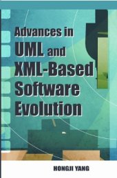 book Software Evolution with UML and XML