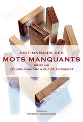 book Dictionnaire des mots manquants