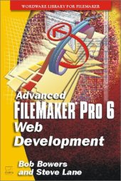 book Advanced FileMaker Pro 6 Web Development