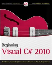 book Beginning Visual C# 2010