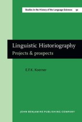 book Linguistic Historiography: Projects and Prospects