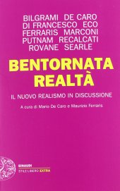 book Bentornata realtà. Il nuovo realismo in discussione