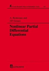 book Nonlinear partial differential equations : (from a conference in Fés)