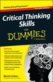 book Critical Thinking Skills For Dummies