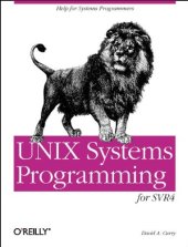 book UNIX System Programming  for System VR4