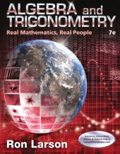 book Algebra and Trigonometry: Real Mathematics Real People