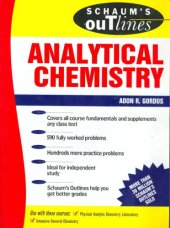 book Schaum’s outline of analytical chemistry