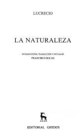 book La Naturaleza