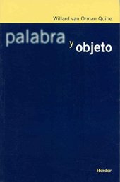 book Palabra y objeto