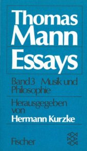 book Ausgewählte Essays Band III (Musik und Philosophie)