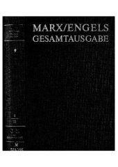 book Werke, Artikel, Entwürfe Juli 1851 bis Dezember 1852
