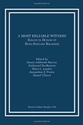 book A Most Reliable Witness: Essays in Honor of Ross Shepard Kraemer