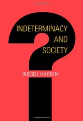 book Indeterminacy and Society