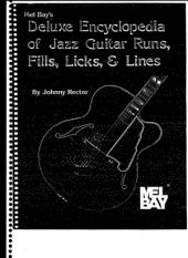 book Mel Bay's Deluxe Encyclopedia of Jazz Guitar Runs, Fills, Licks & Lines