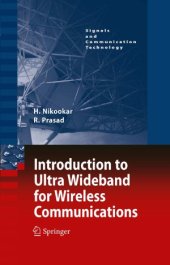 book Introduction to Ultra Wideband for Wireless Communications