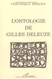 book L’ontologie de Gilles Deleuze