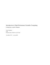 book Introduction to High Performance Scientific Computing