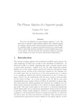 book The Planar Algebra of a bipartite graph