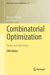 book Combinatorial Optimization  Theory and Algorithms