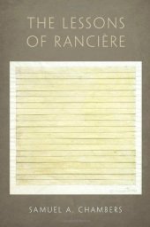 book The Lessons of Rancière