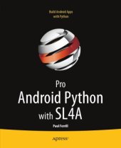 book Pro Android Python with SL4A