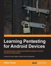 book Learning Pentesting for Android Devices