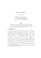 book Planar Algebras, I